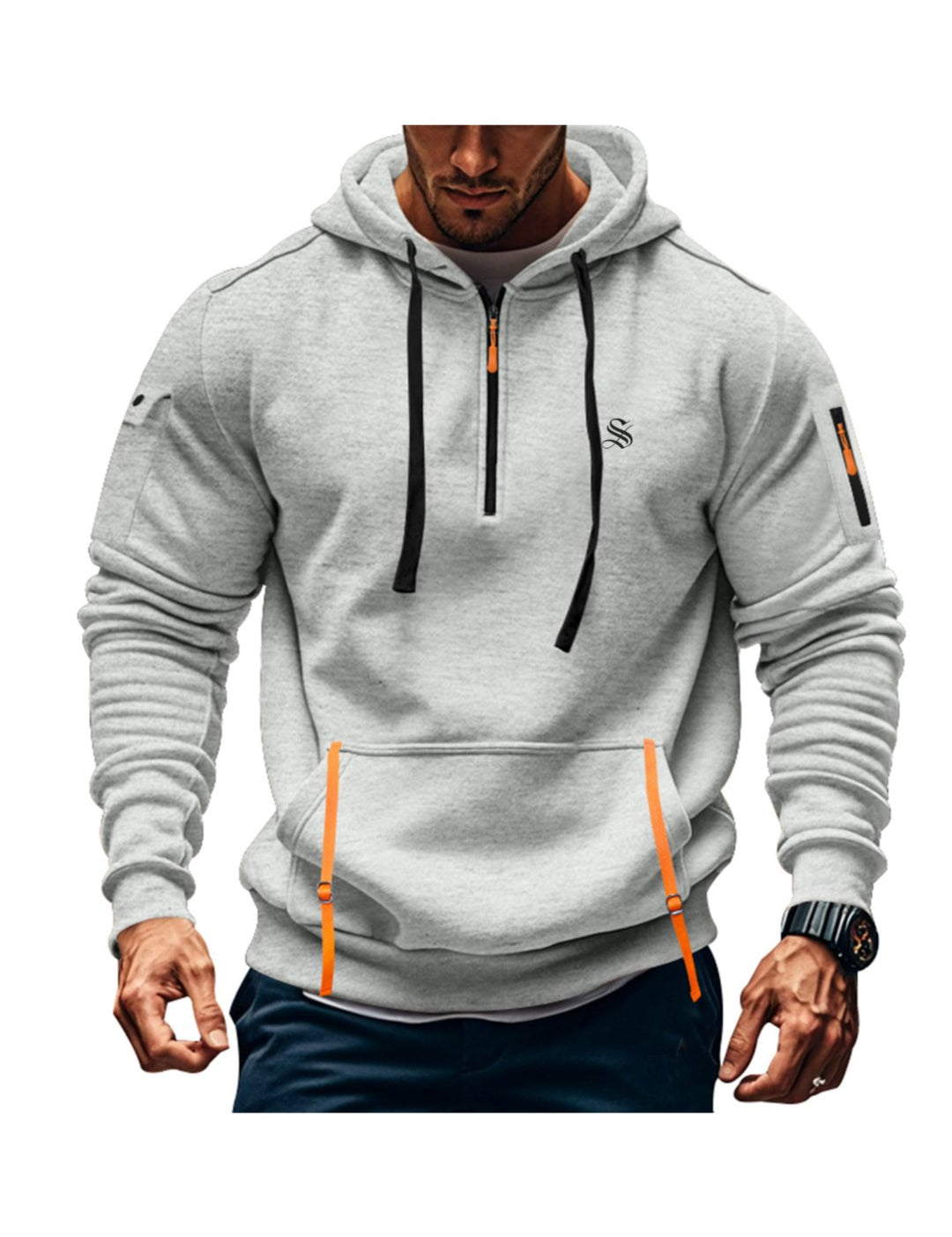 20WO - Hoodie for Men - Sarman Fashion - Wholesale Clothing Fashion Brand for Men from Canada