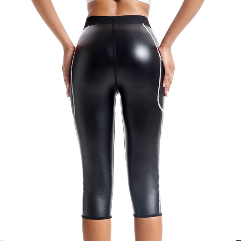 2428B - Leggings Shorts for Women - Sarman Fashion - Wholesale Clothing Fashion Brand for Men from Canada