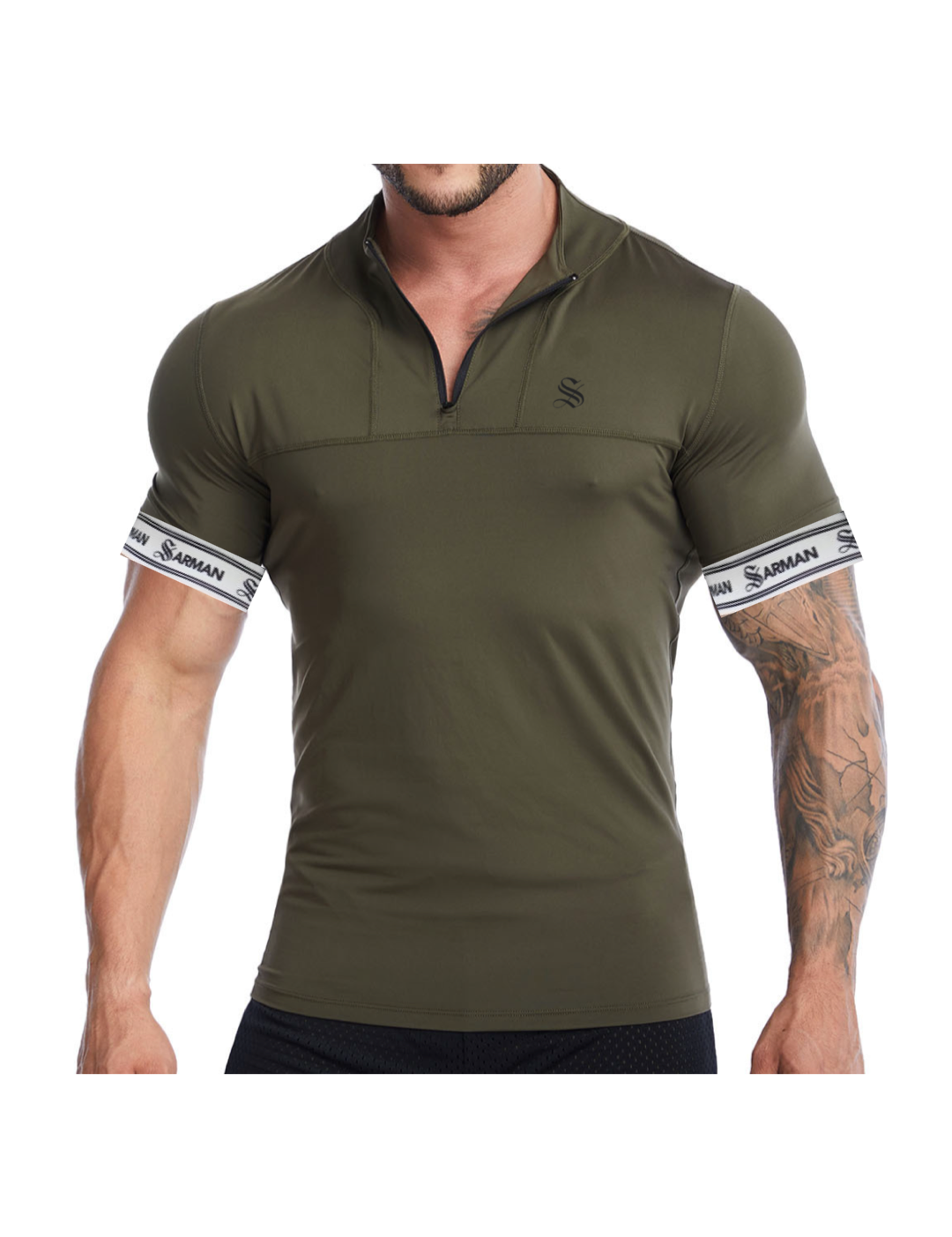 Zuws 2 - T-Shirt with Straps for Men