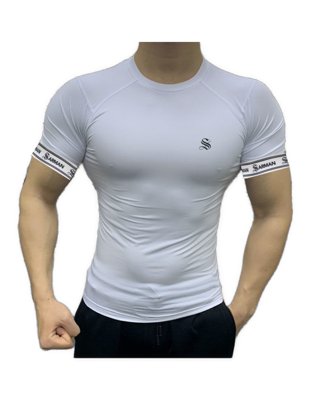 Zuws 11 - T-Shirt with Straps for Men