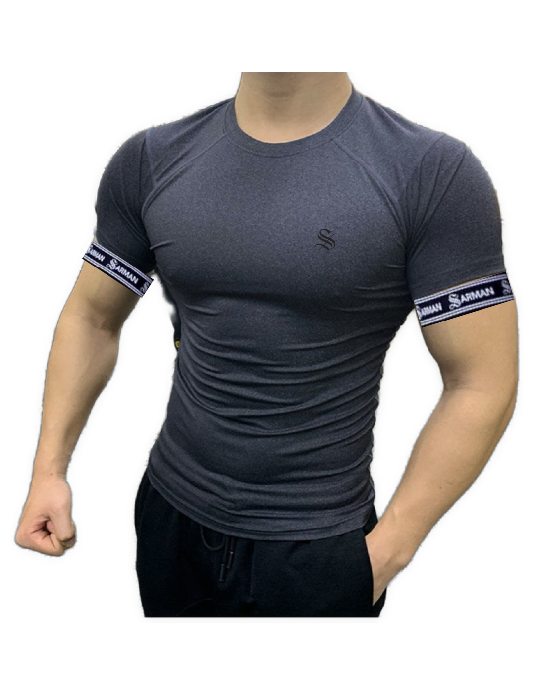 Zuws 13 - T-Shirt with Straps for Men