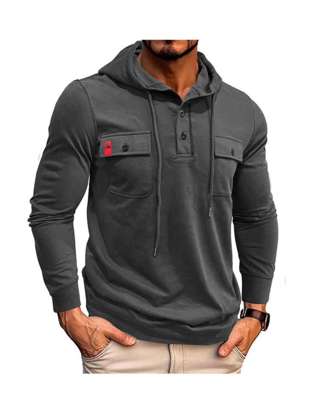 AKIO - Hoodie for Men - Sarman Fashion - Wholesale Clothing Fashion Brand for Men from Canada