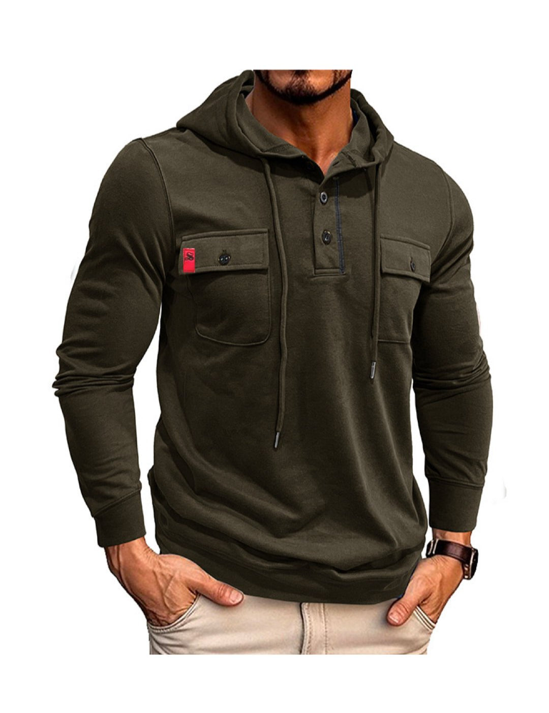 AKIO - Hoodie for Men - Sarman Fashion - Wholesale Clothing Fashion Brand for Men from Canada