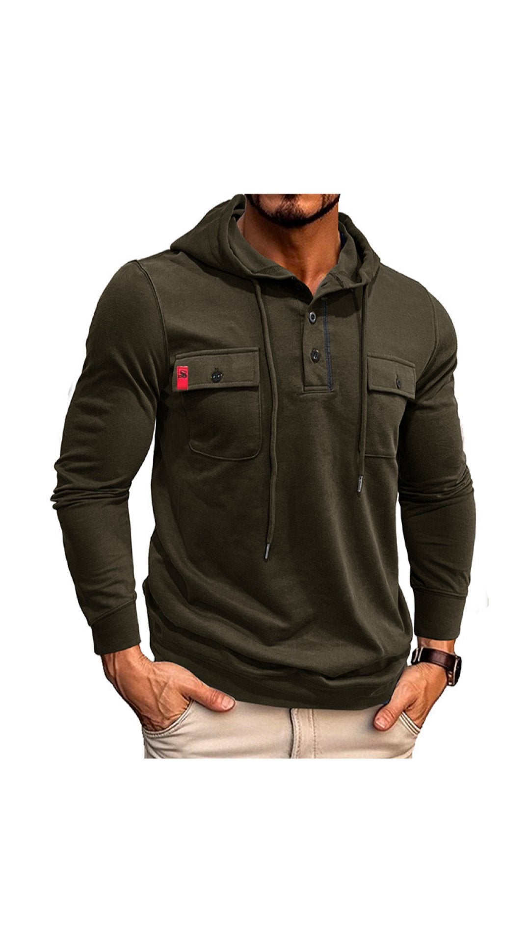 AKIO - Hoodie for Men - Sarman Fashion - Wholesale Clothing Fashion Brand for Men from Canada