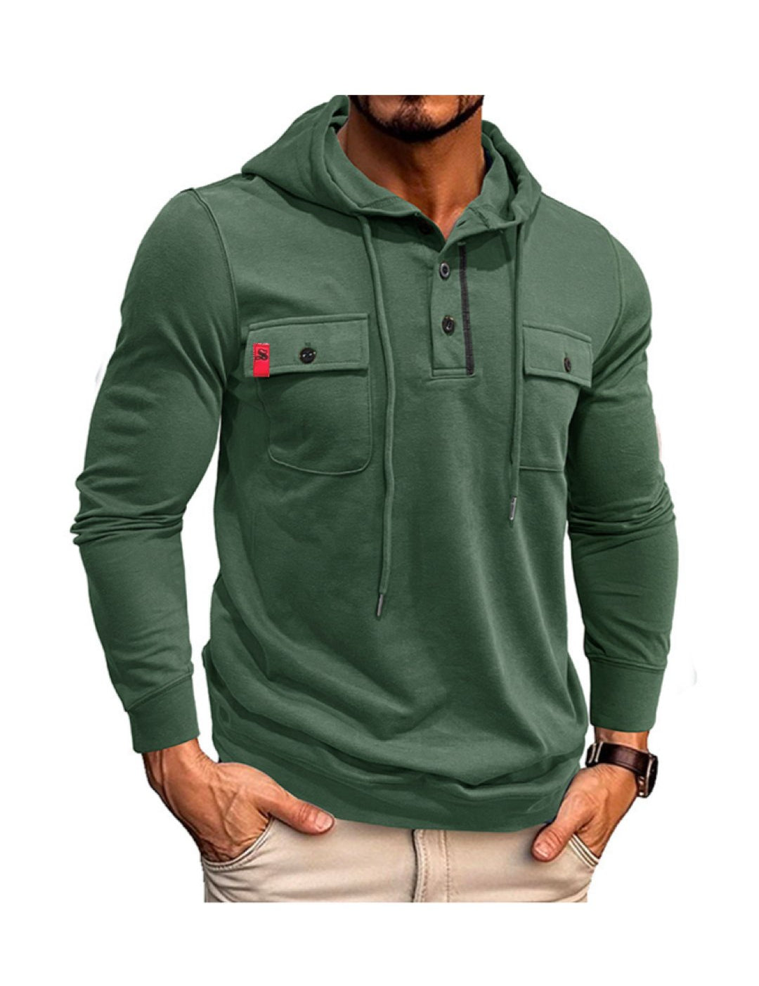 AKIO - Hoodie for Men - Sarman Fashion - Wholesale Clothing Fashion Brand for Men from Canada