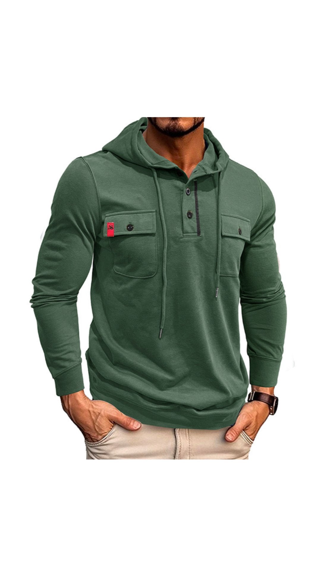 AKIO - Hoodie for Men - Sarman Fashion - Wholesale Clothing Fashion Brand for Men from Canada