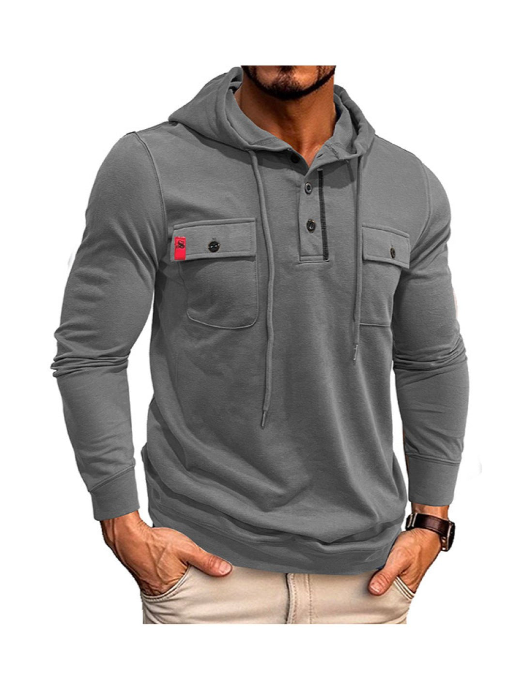 AKIO - Hoodie for Men - Sarman Fashion - Wholesale Clothing Fashion Brand for Men from Canada