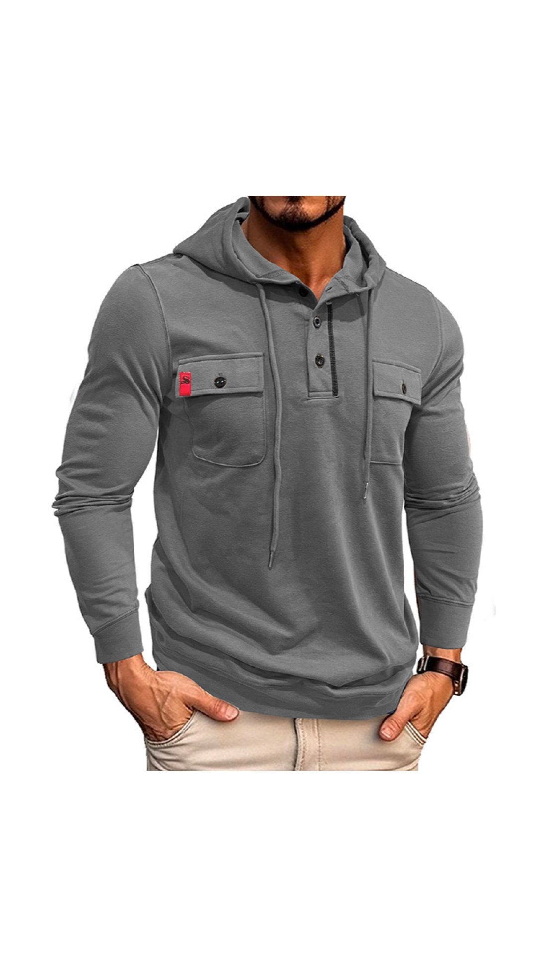 AKIO - Hoodie for Men - Sarman Fashion - Wholesale Clothing Fashion Brand for Men from Canada