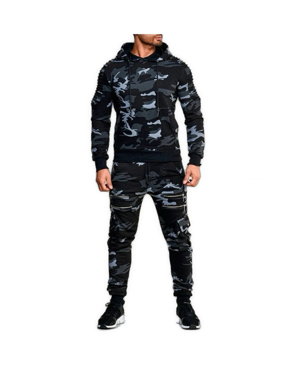 Alih 3 - Complete Set - Long Sleeves Hoodie & Joggers for Men - Sarman Fashion - Wholesale Clothing Fashion Brand for Men from Canada