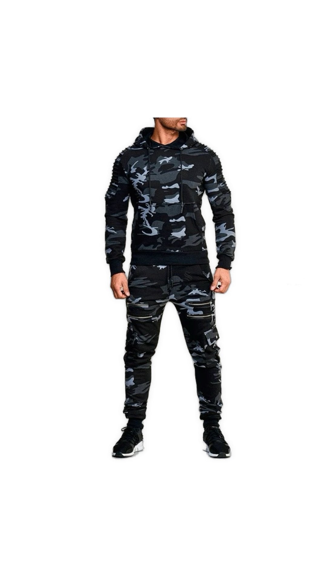 Alih 3 - Complete Set - Long Sleeves Hoodie & Joggers for Men - Sarman Fashion - Wholesale Clothing Fashion Brand for Men from Canada