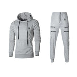 Alih - Complete Set - Long Sleeves Hoodie & Joggers for Men - Sarman Fashion - Wholesale Clothing Fashion Brand for Men from Canada