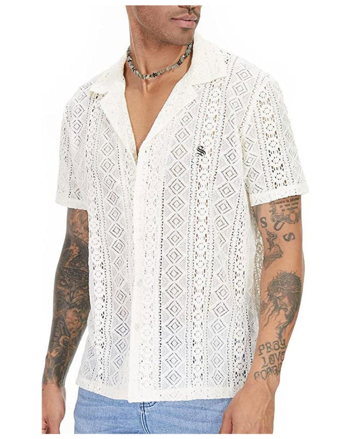 ALKL - Short Sleeves Shirt for Men - Sarman Fashion - Wholesale Clothing Fashion Brand for Men from Canada