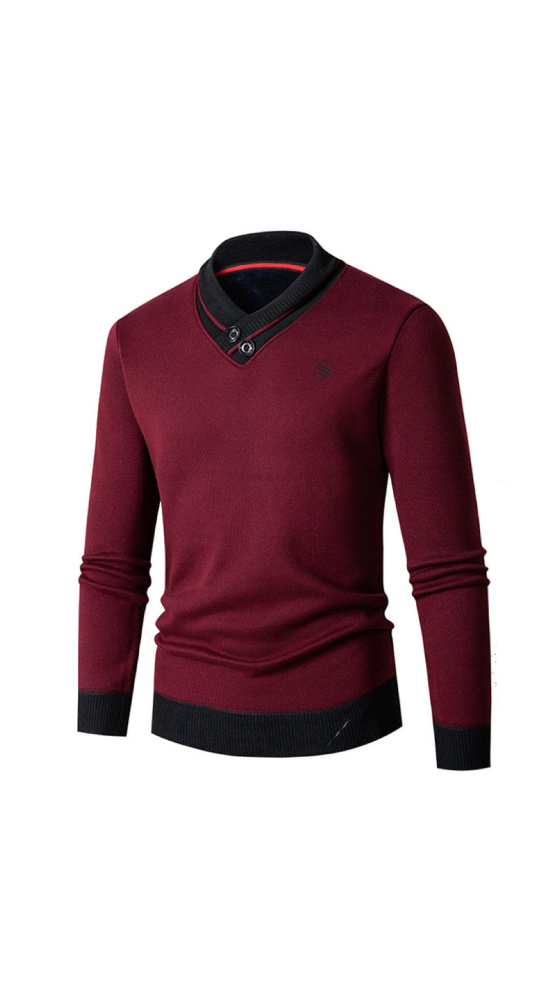 ALuxim - Long Sleeves sweater for Men - Sarman Fashion - Wholesale Clothing Fashion Brand for Men from Canada