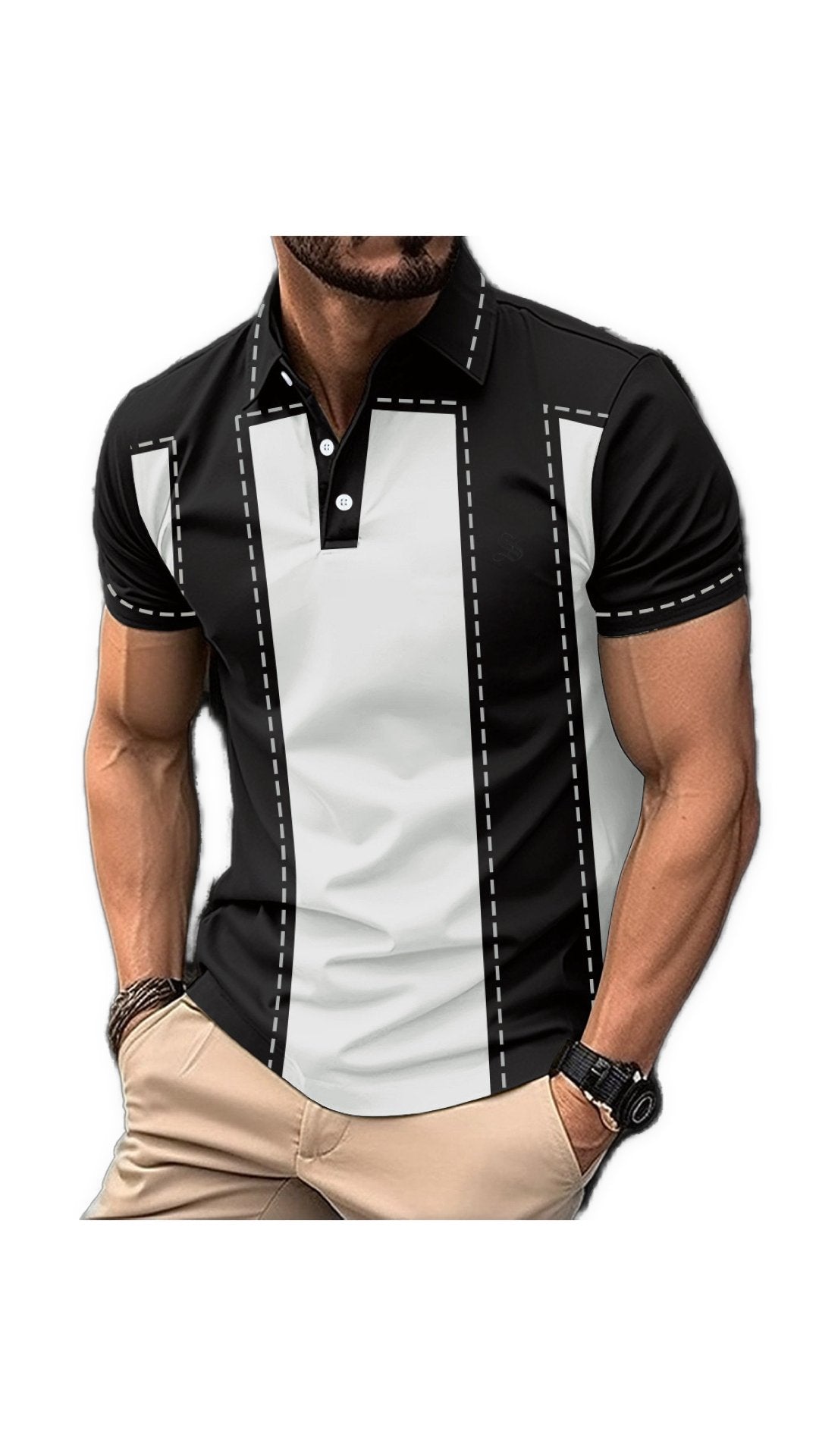 Anne - Polo Shirt for Men - Sarman Fashion - Wholesale Clothing Fashion Brand for Men from Canada