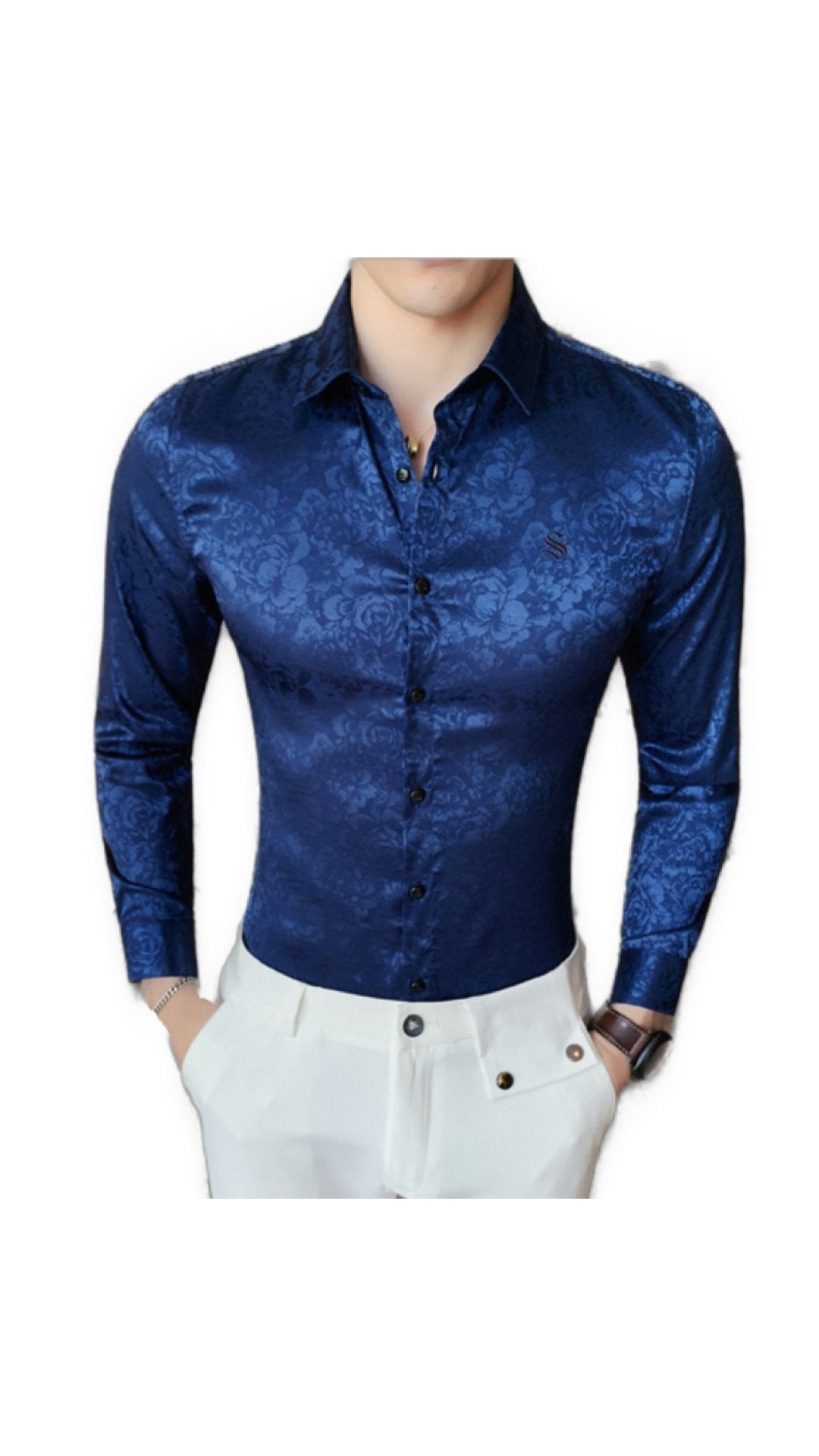 APOA - Long Sleeves Shirt for Men - Sarman Fashion - Wholesale Clothing Fashion Brand for Men from Canada