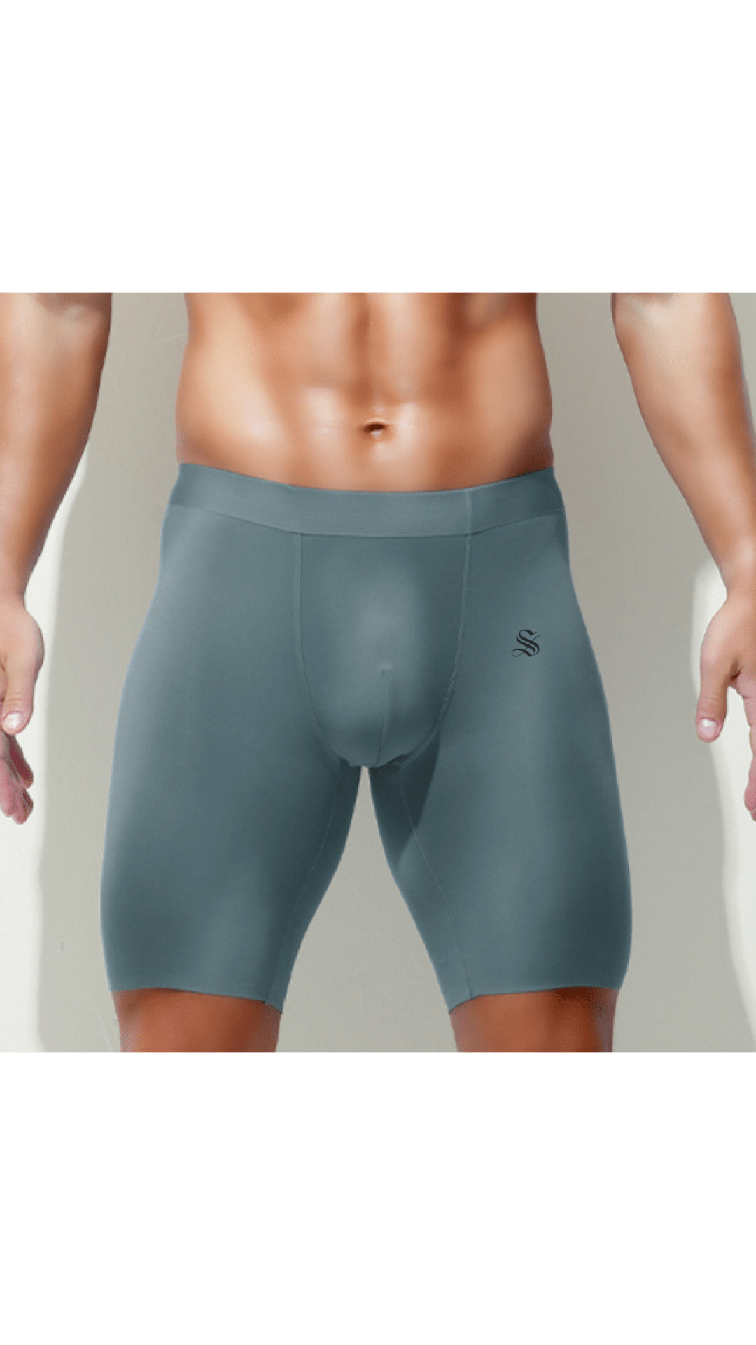 AUN 73 - Leggings Shorts for Men - Sarman Fashion - Wholesale Clothing Fashion Brand for Men from Canada