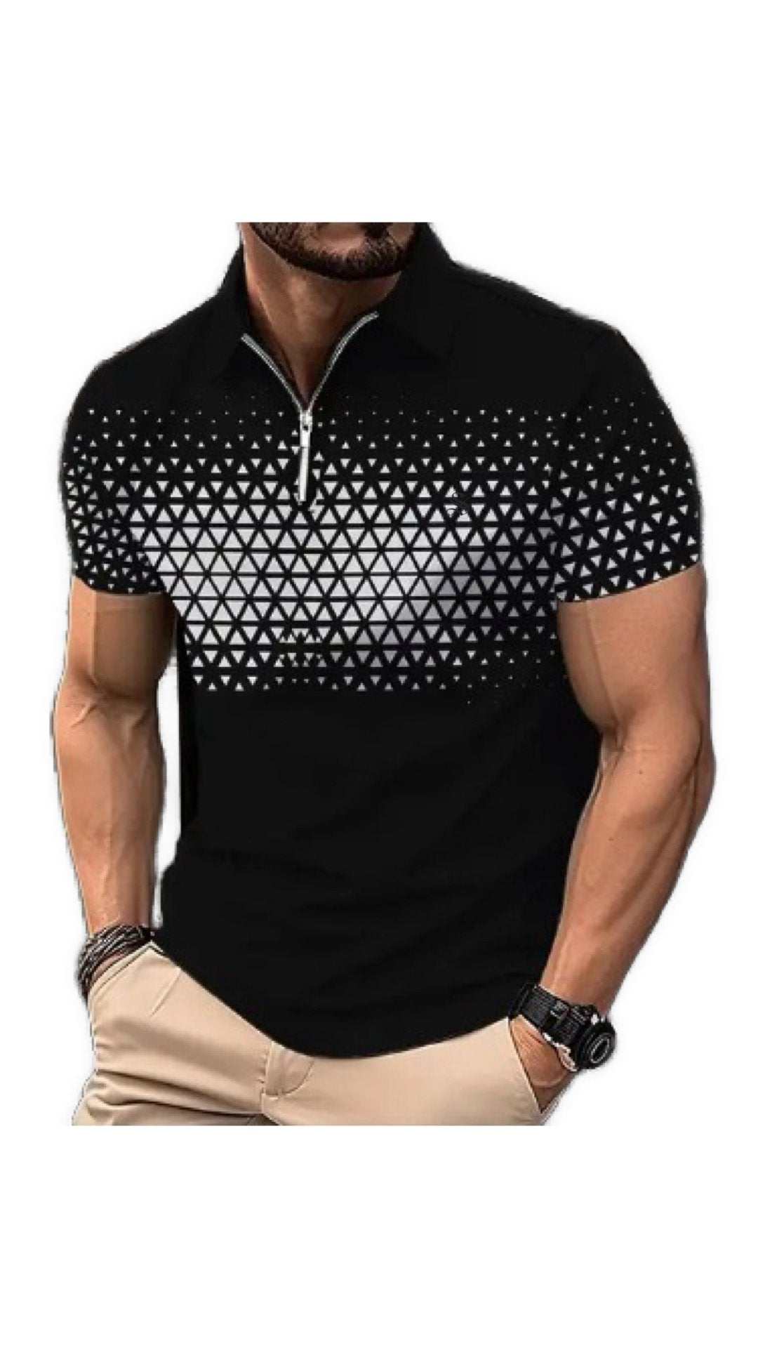 Bagina - Polo Shirt for Men - Sarman Fashion - Wholesale Clothing Fashion Brand for Men from Canada