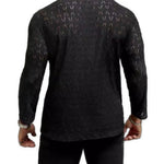 Bakag - Long V - Neck Shirt for Men - Sarman Fashion - Wholesale Clothing Fashion Brand for Men from Canada