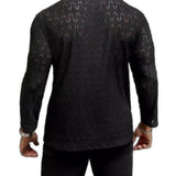 Bakag - Long V - Neck Shirt for Men - Sarman Fashion - Wholesale Clothing Fashion Brand for Men from Canada