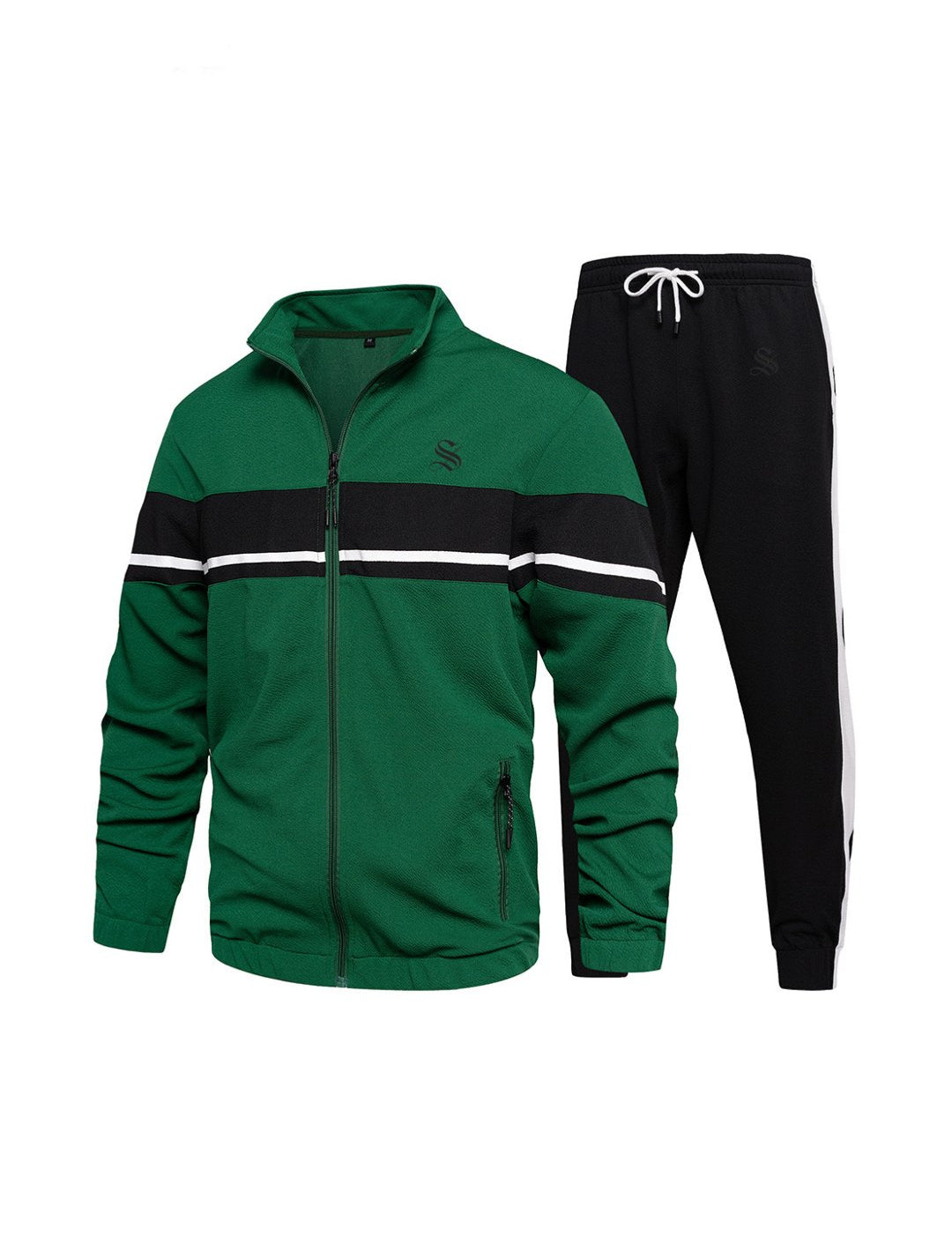 Bambino 2 - Complete Set - Long Sleeves Track Tops & Joggers for Men - Sarman Fashion - Wholesale Clothing Fashion Brand for Men from Canada