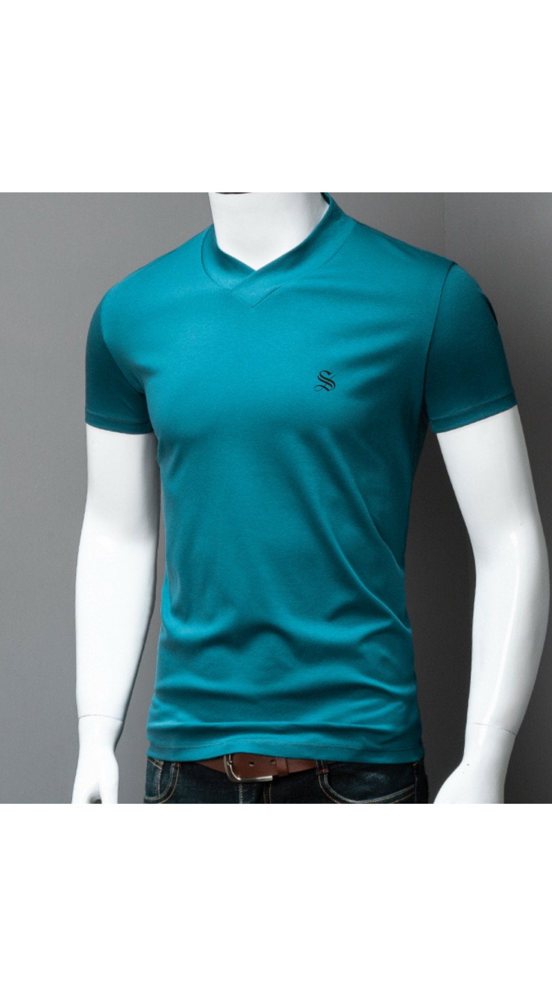 Baok 2 - V - Neck T-Shirt for Men - Sarman Fashion - Wholesale Clothing Fashion Brand for Men from Canada