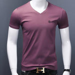 Baok 3 - V - Neck T-Shirt for Men - Sarman Fashion - Wholesale Clothing Fashion Brand for Men from Canada