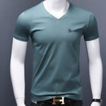 Baok 3 - V - Neck T-Shirt for Men - Sarman Fashion - Wholesale Clothing Fashion Brand for Men from Canada