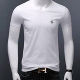 Baok 3 - V - Neck T-Shirt for Men - Sarman Fashion - Wholesale Clothing Fashion Brand for Men from Canada