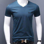 Baok 3 - V - Neck T-Shirt for Men - Sarman Fashion - Wholesale Clothing Fashion Brand for Men from Canada