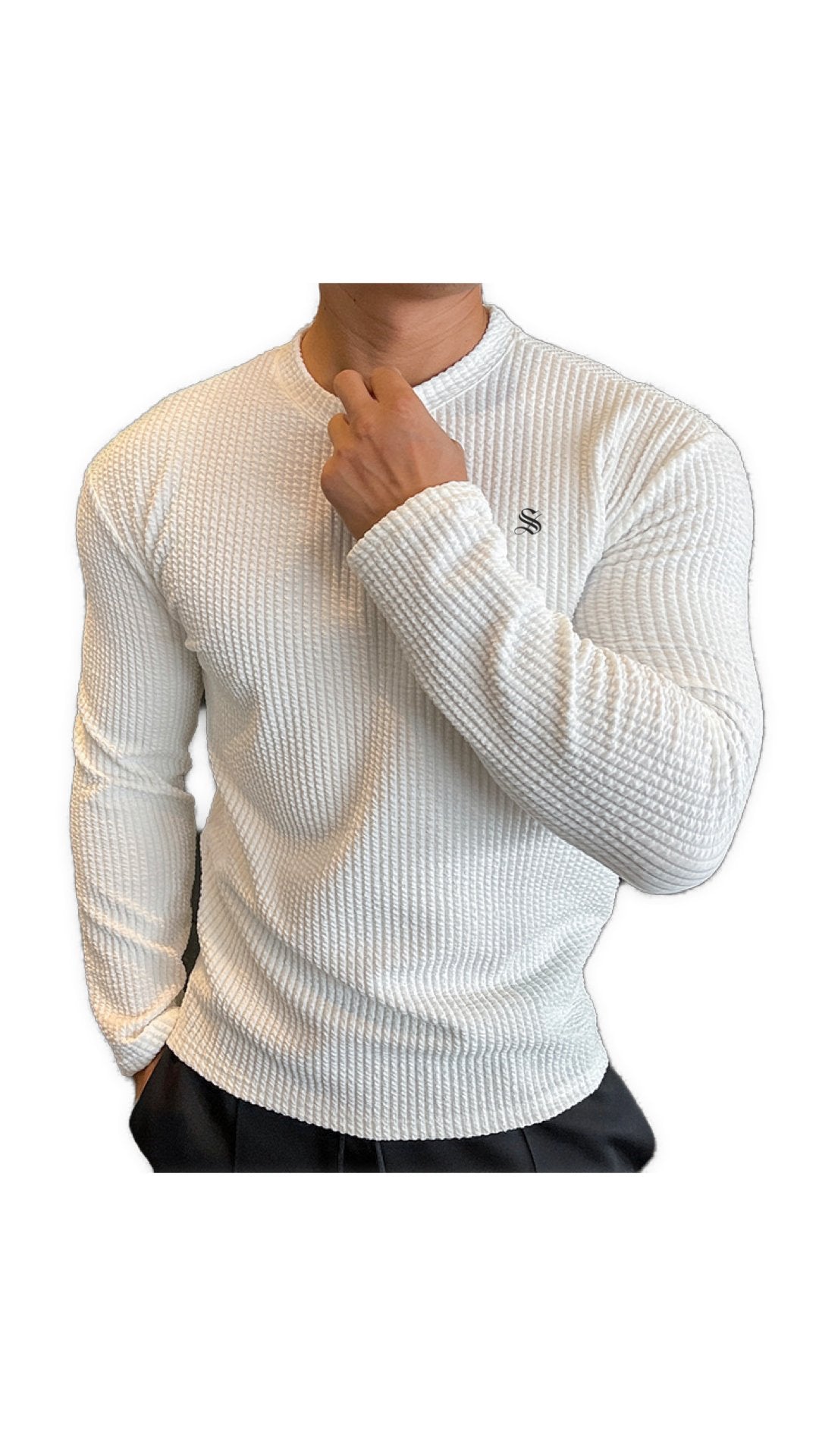 Base 61 - Long Sleeve Shirt for Men - Sarman Fashion - Wholesale Clothing Fashion Brand for Men from Canada