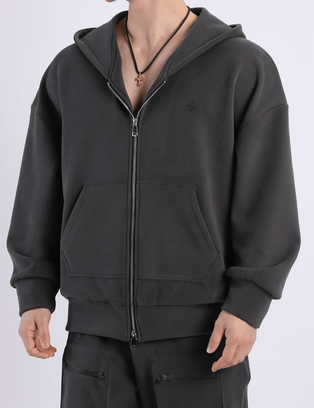 Basket 2 - Hoodie for Men - Sarman Fashion - Wholesale Clothing Fashion Brand for Men from Canada