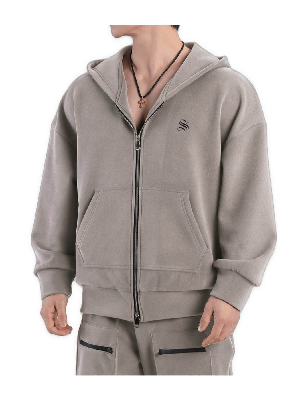 Basket 2 - Hoodie for Men - Sarman Fashion - Wholesale Clothing Fashion Brand for Men from Canada