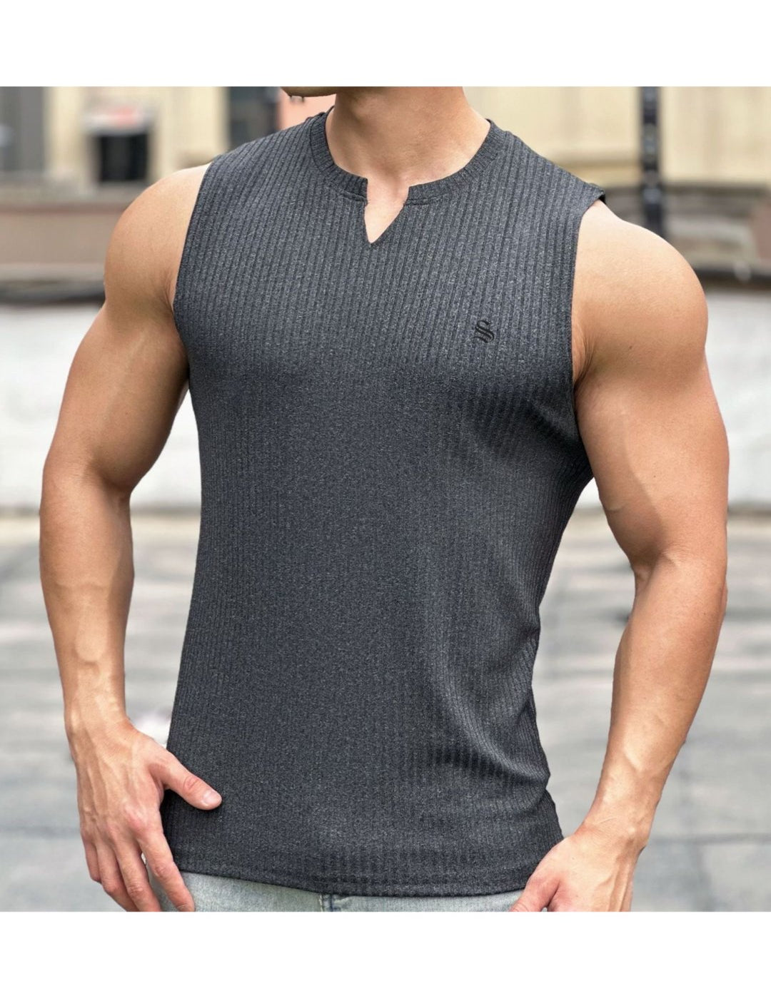 BBS - Tank Top for Men - Sarman Fashion - Wholesale Clothing Fashion Brand for Men from Canada