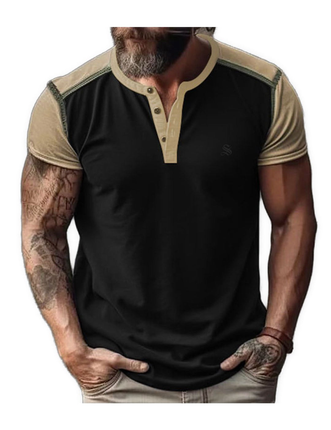 Beastov 3 - T - Shirt for Men - Sarman Fashion - Wholesale Clothing Fashion Brand for Men from Canada