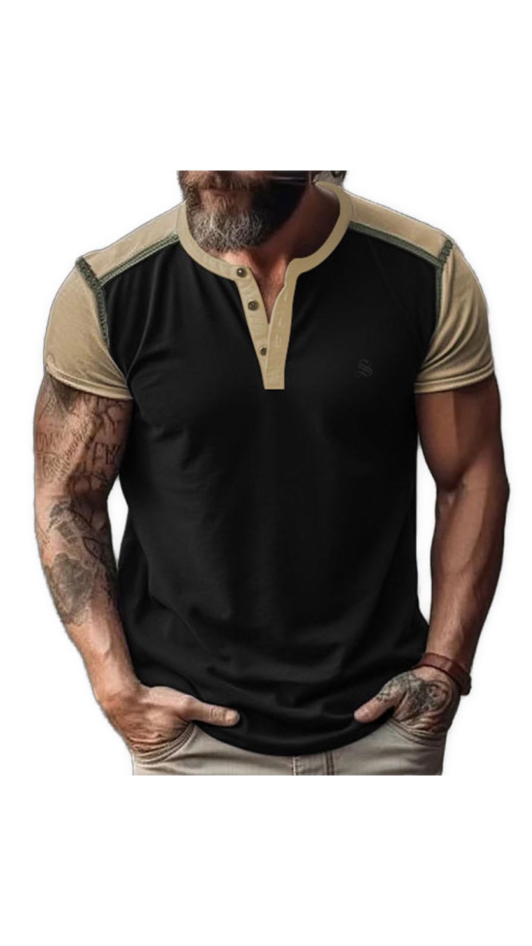 Beastov 3 - T - Shirt for Men - Sarman Fashion - Wholesale Clothing Fashion Brand for Men from Canada