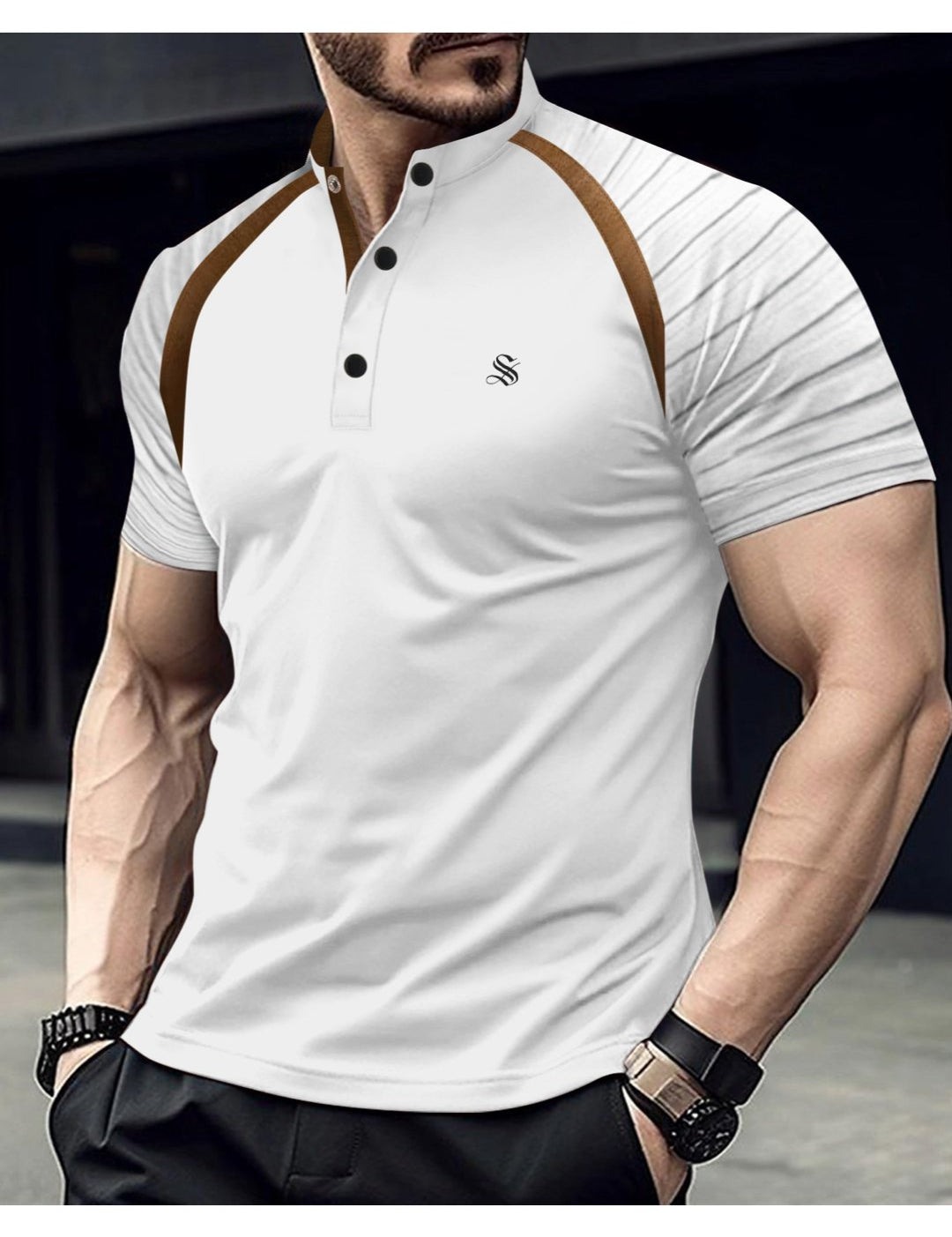 Beastov 9 - T-Shirt for Men - Sarman Fashion - Wholesale Clothing Fashion Brand for Men from Canada