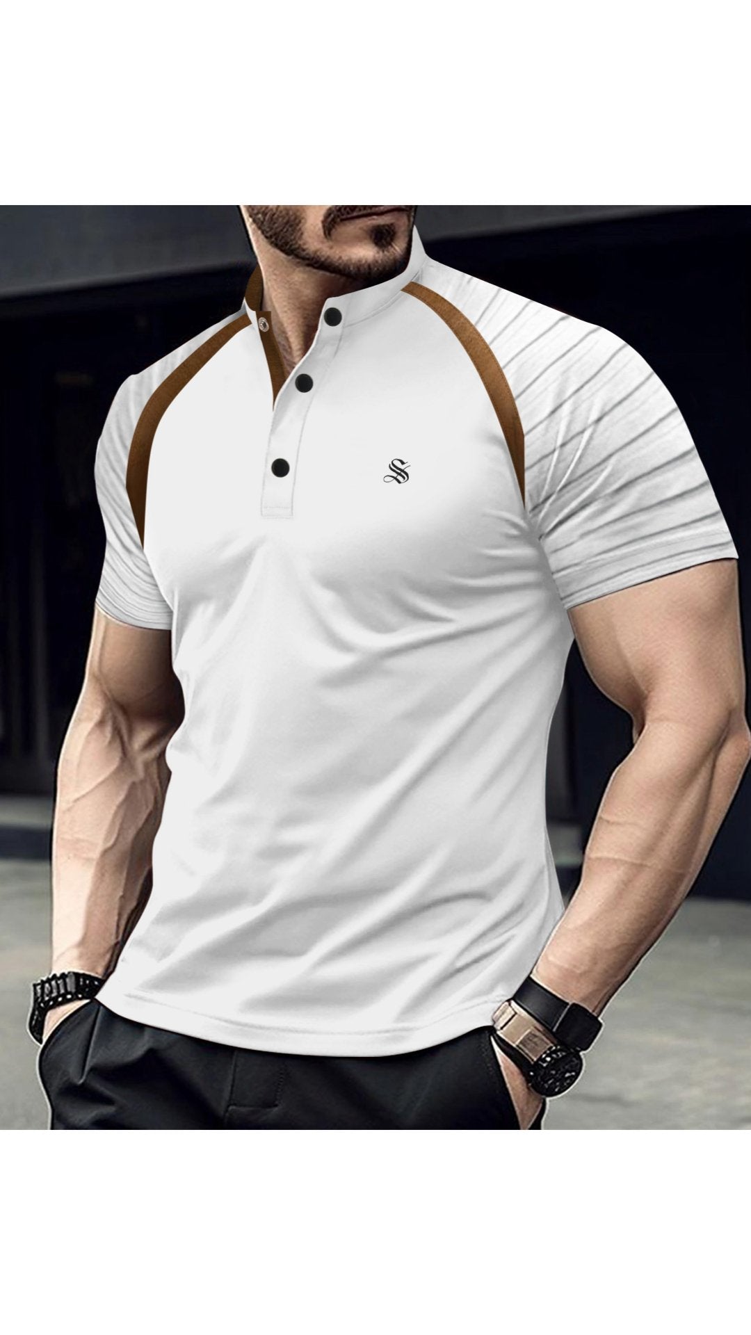 Beastov 9 - T-Shirt for Men - Sarman Fashion - Wholesale Clothing Fashion Brand for Men from Canada