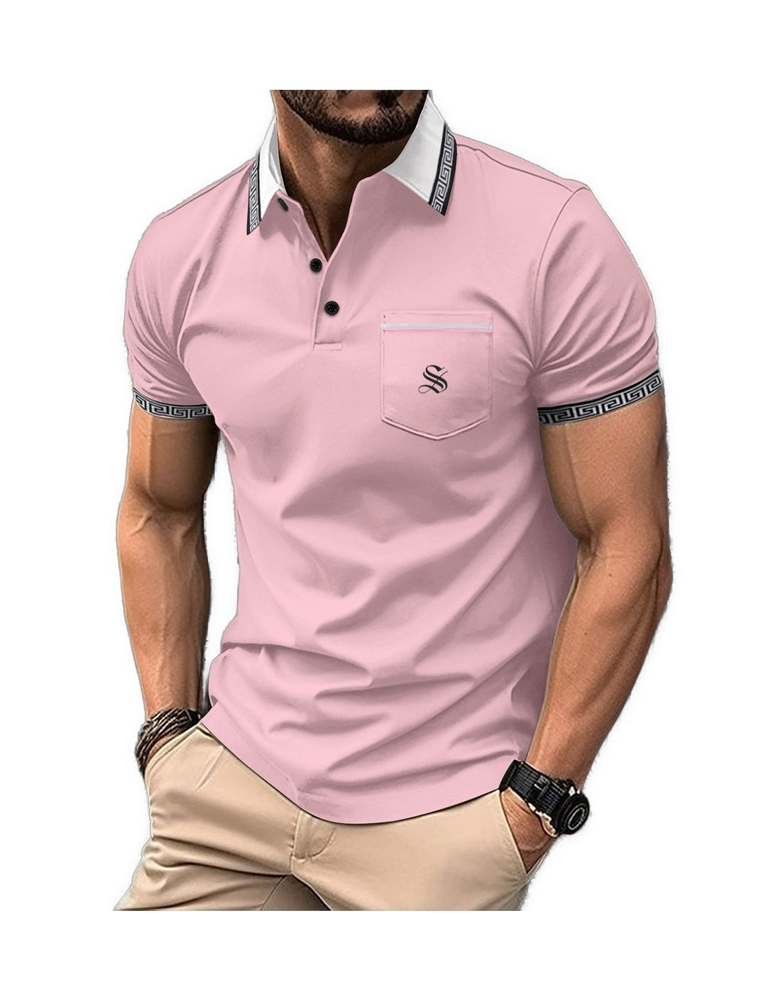 Bibaka 2 - Polo Shirt for Men - Sarman Fashion - Wholesale Clothing Fashion Brand for Men from Canada