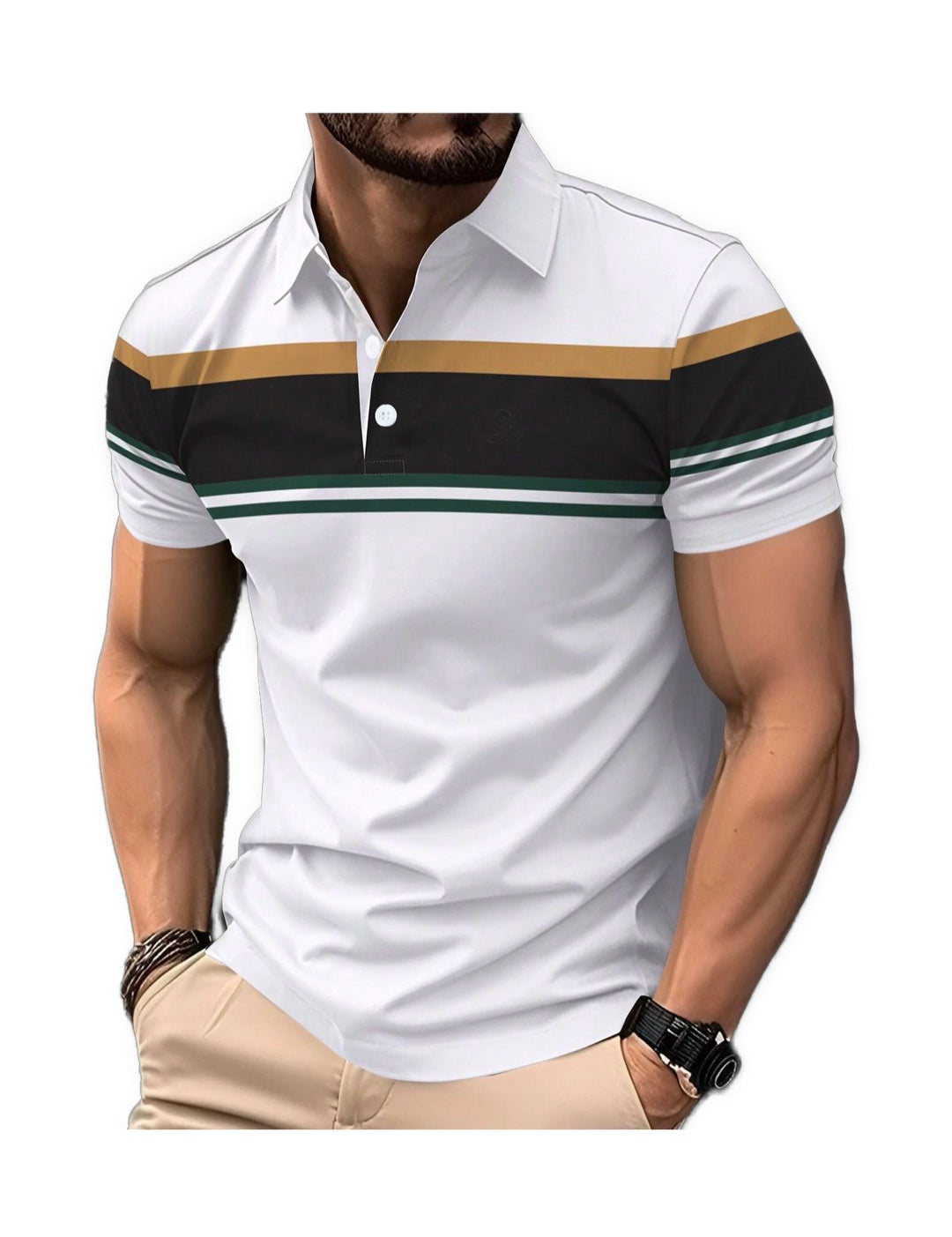 Bibaka 3 - Polo Shirt for Men - Sarman Fashion - Wholesale Clothing Fashion Brand for Men from Canada