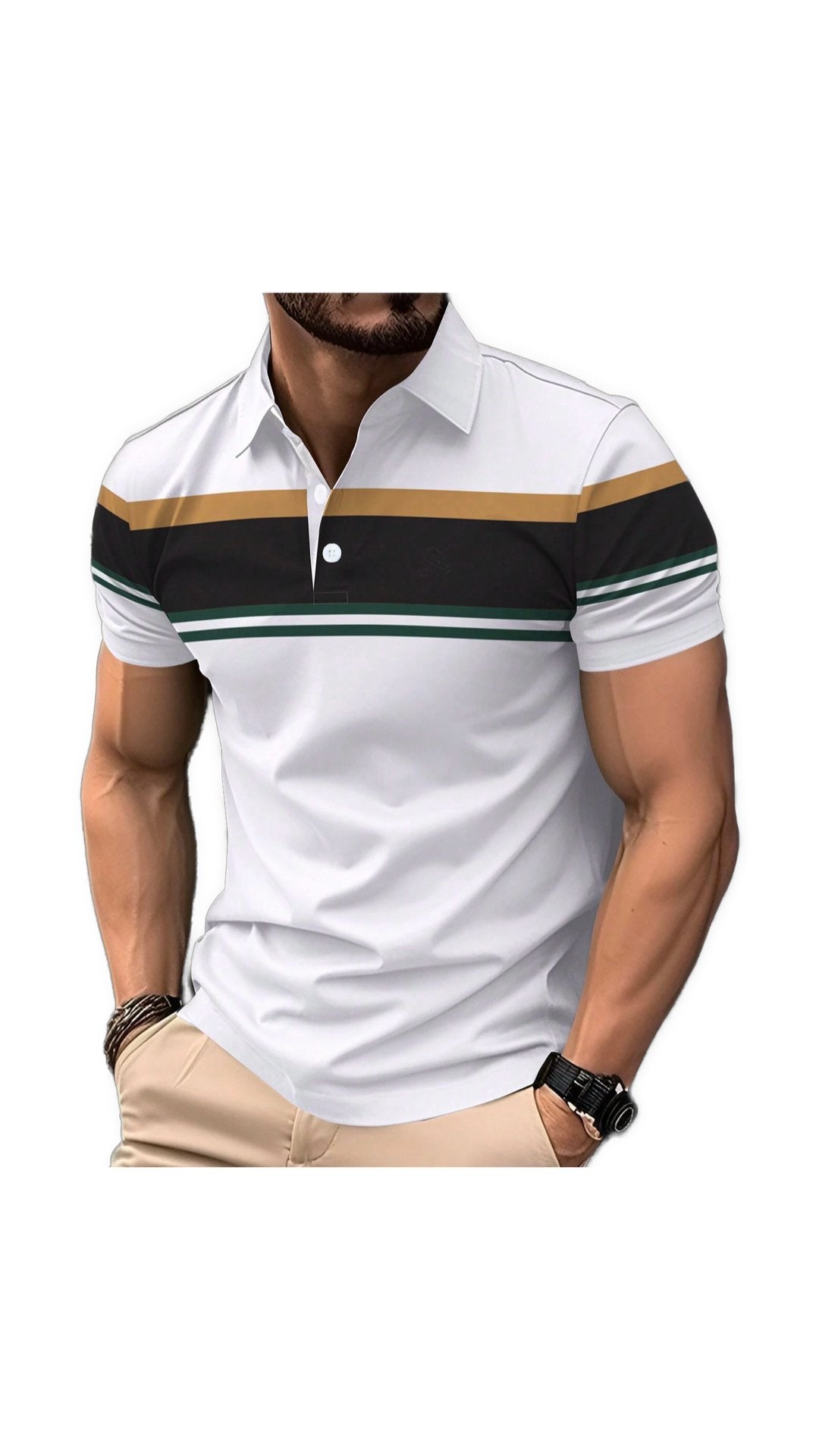 Bibaka 3 - Polo Shirt for Men - Sarman Fashion - Wholesale Clothing Fashion Brand for Men from Canada