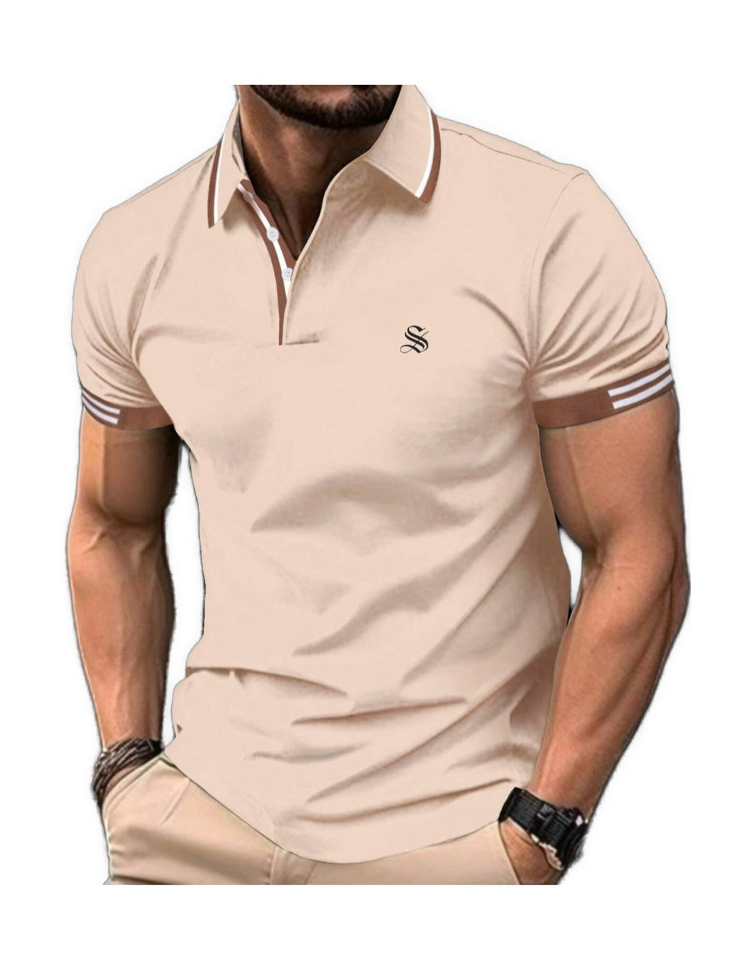 Bibaka 4 - Polo Shirt for Men - Sarman Fashion - Wholesale Clothing Fashion Brand for Men from Canada