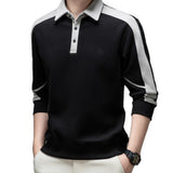 Bikaro - Long Sleeves Polo Shirt for Men - Sarman Fashion - Wholesale Clothing Fashion Brand for Men from Canada