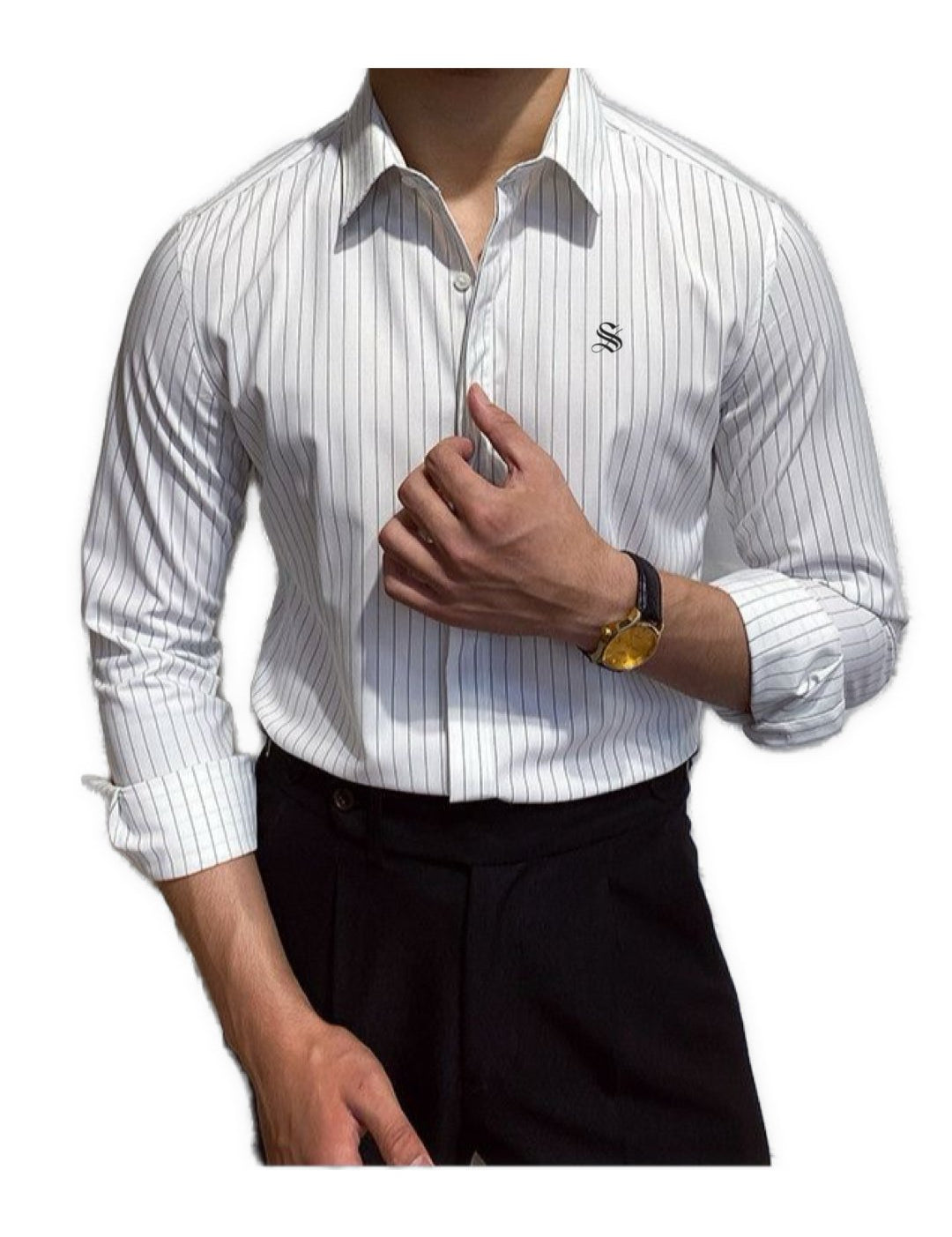 Biligo - Long Sleeves Shirt for Men - Sarman Fashion - Wholesale Clothing Fashion Brand for Men from Canada