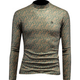 Binga 7 - High Neck Long Sleeve Shirt for Men - Sarman Fashion - Wholesale Clothing Fashion Brand for Men from Canada