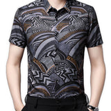 BizBiz - Short Sleeves Shirt for Men - Sarman Fashion - Wholesale Clothing Fashion Brand for Men from Canada