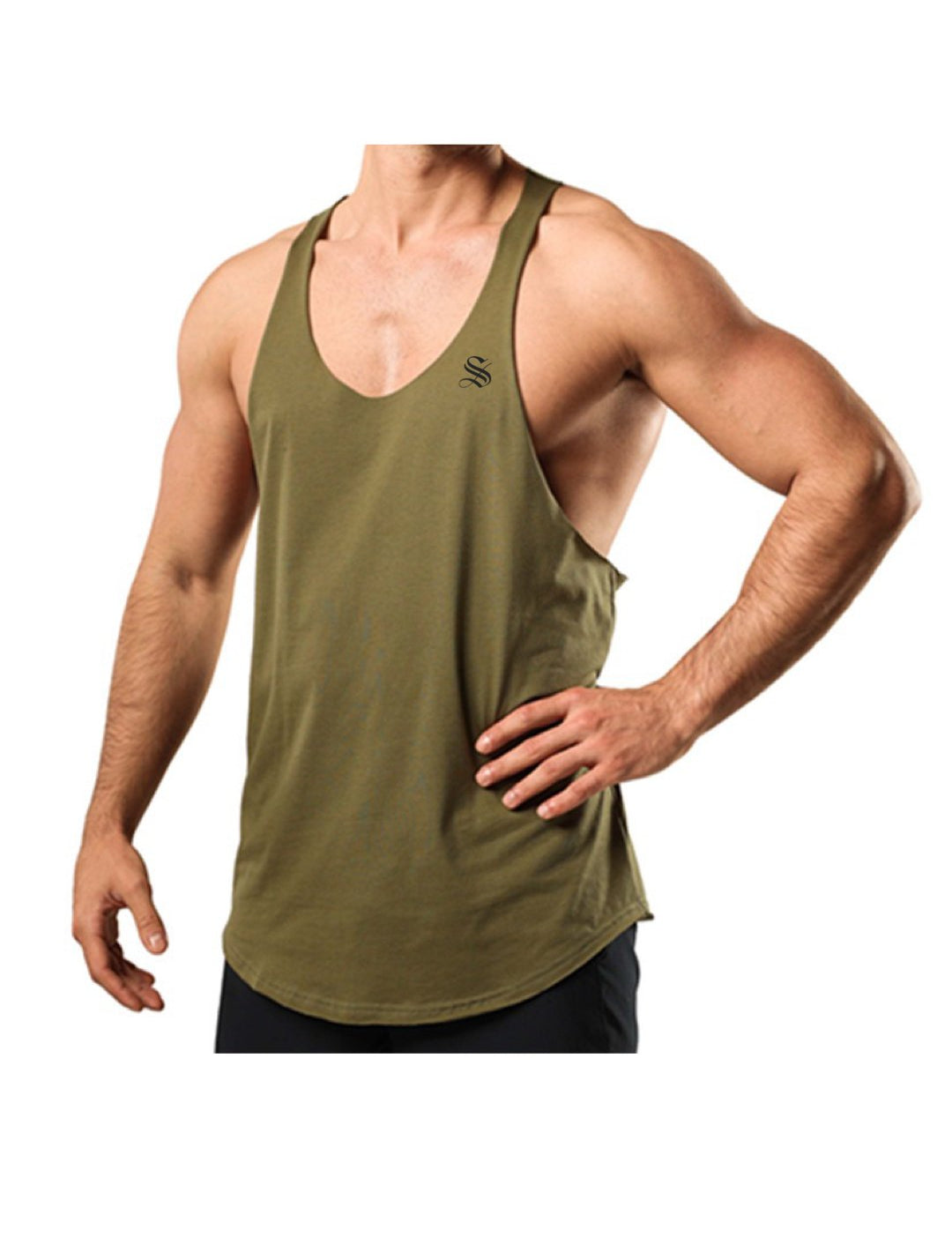 BJS 2 - Tank Top for Men - Sarman Fashion - Wholesale Clothing Fashion Brand for Men from Canada