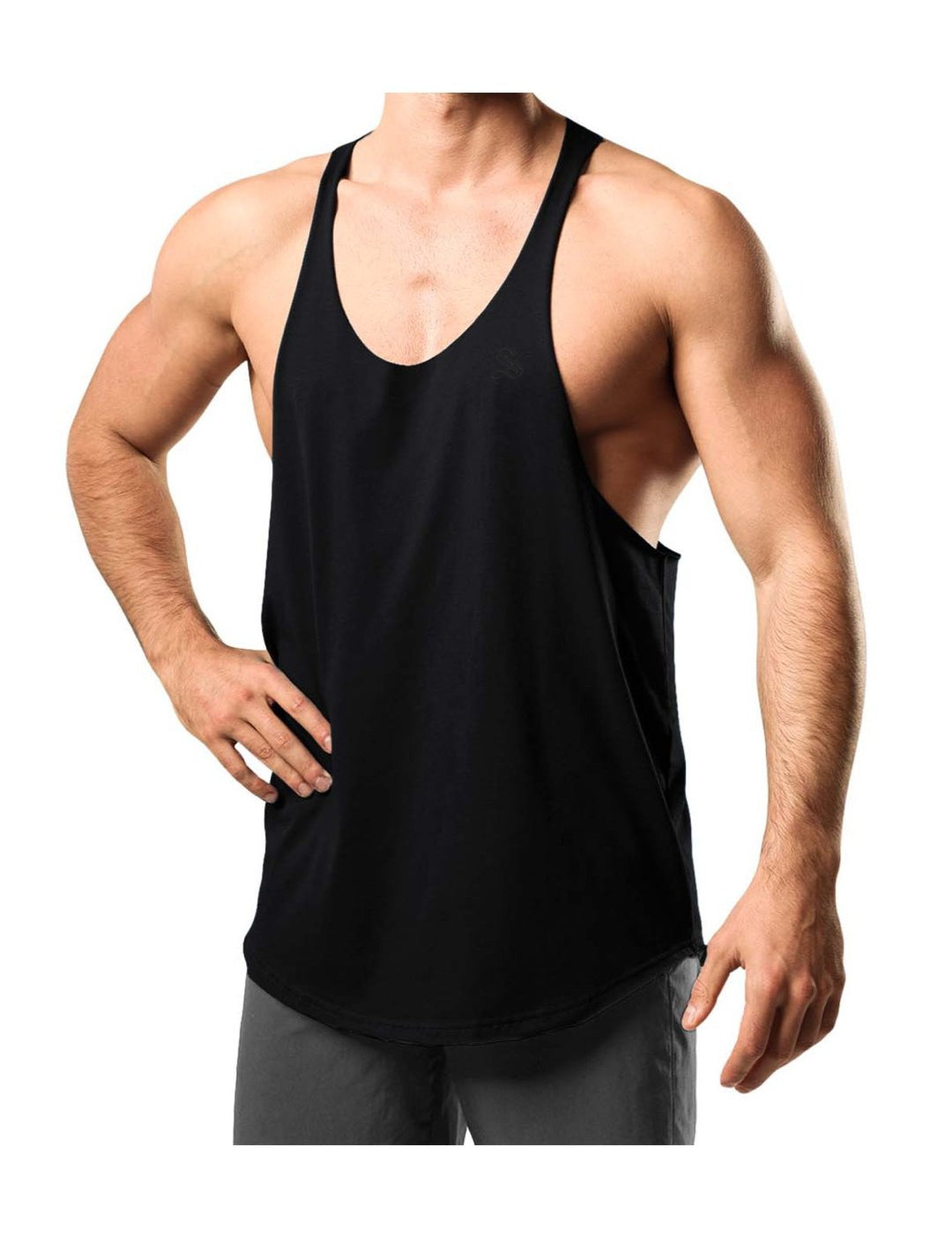 BJS 2 - Tank Top for Men - Sarman Fashion - Wholesale Clothing Fashion Brand for Men from Canada