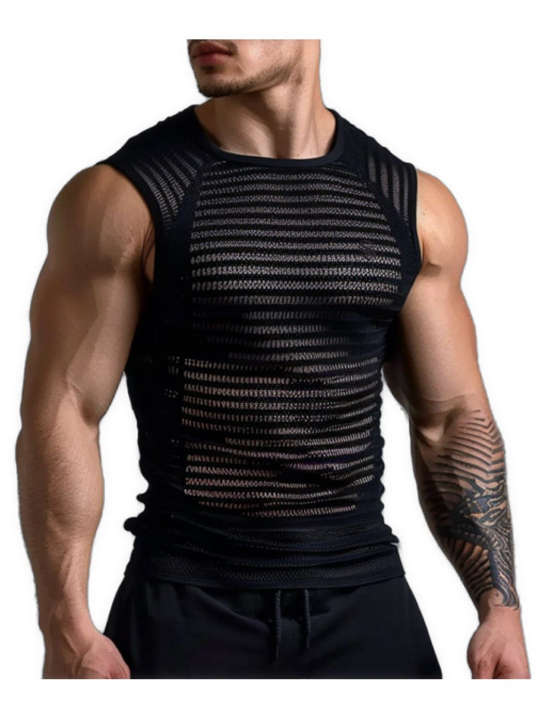 BlackMoon - Tank Top for Men - Sarman Fashion - Wholesale Clothing Fashion Brand for Men from Canada