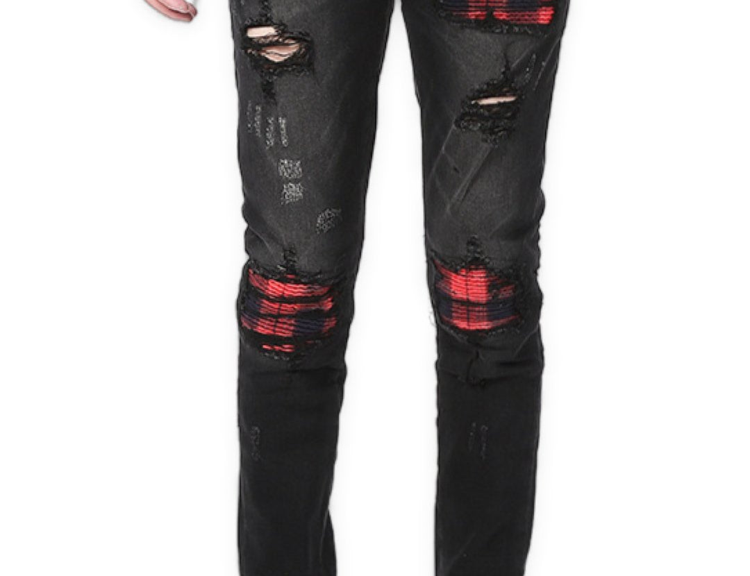 Bloov 2 - Skinny Legs Denim Jeans for Men - Sarman Fashion - Wholesale Clothing Fashion Brand for Men from Canada