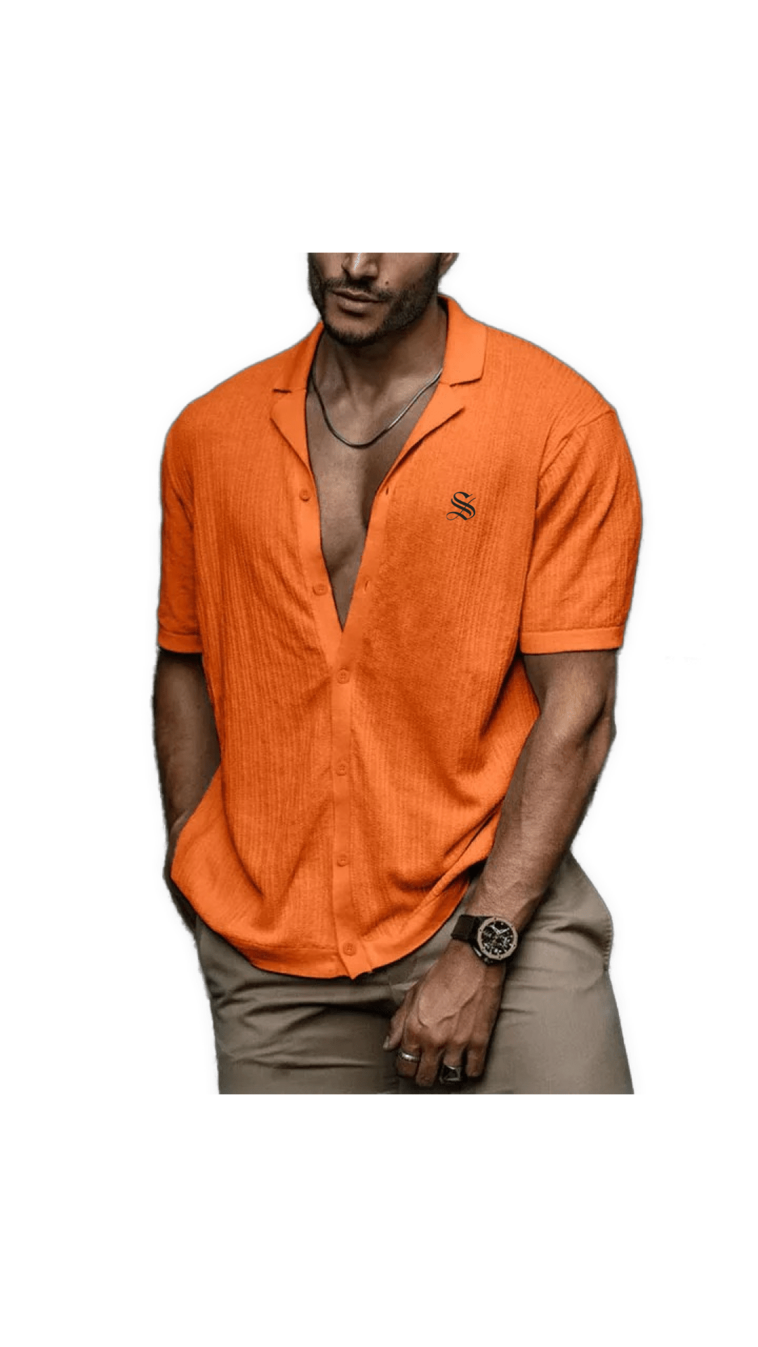 Bolpa 2 - V - Neck T-Shirt for Men - Sarman Fashion - Wholesale Clothing Fashion Brand for Men from Canada